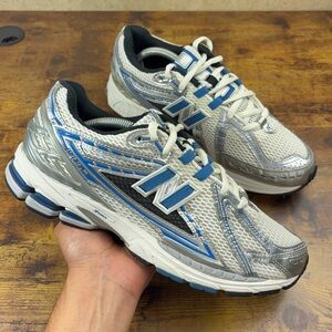 New Balance 1906R Silver Metallic Blue Agate Mens Size 12 Shoes